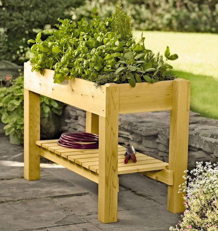 10 Easy Pieces Wooden Elevated Planters Gardenista