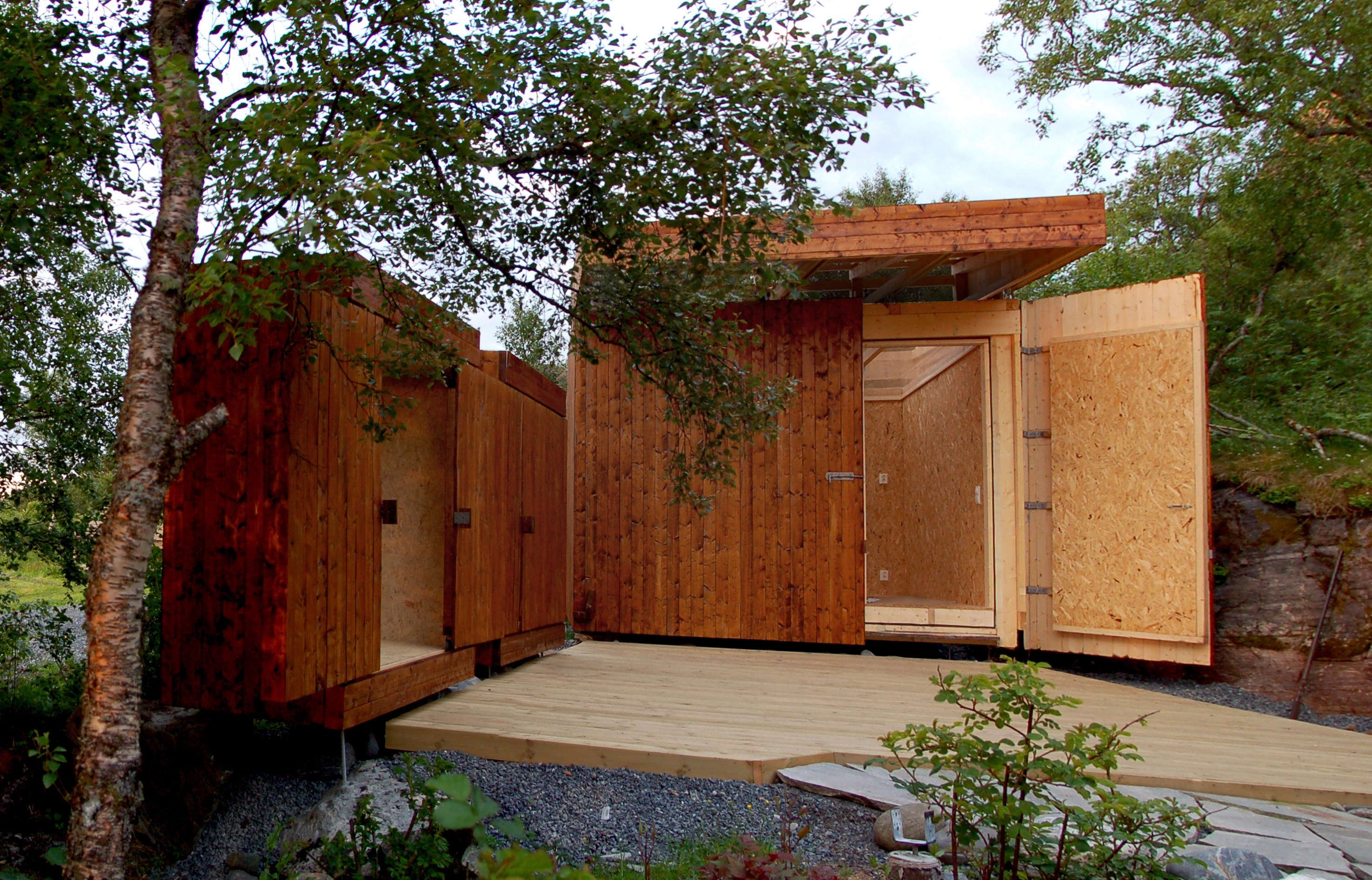 Outbuilding of the Week: A See-Through Shed on a ...