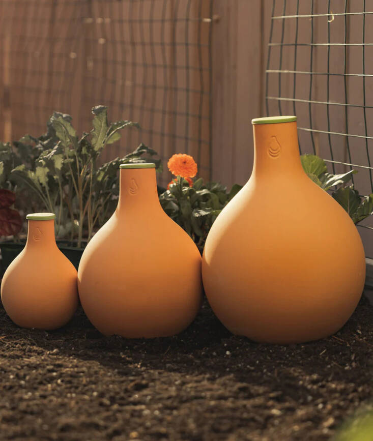 Above: The Garden Oya™ Watering Pot starts at \$34.95 at Growoya.com and comes in three sizes.