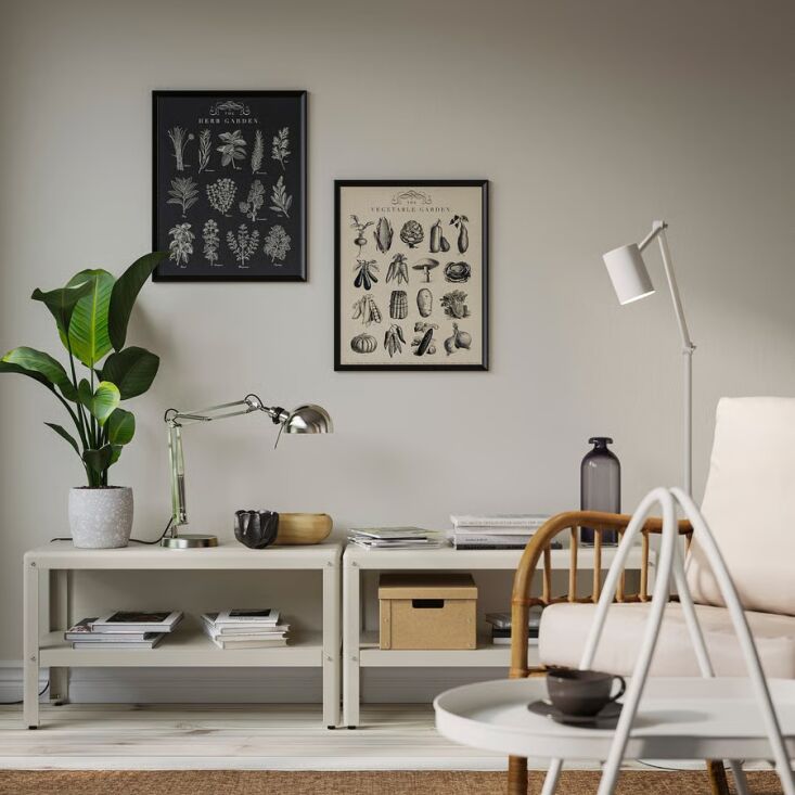 Remodelista editors spotted Ikea\2\17;s Kolbjörn Storage Shelf in Julianne Moore\2\17;s NYC apartment and did a deep dive in Find of the Week: The Ikea Shelf Everyone’s Talking About.