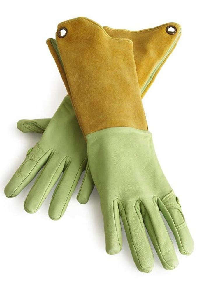 Long Sleeve Garden Gloves Australian Made Planting Multipurpose 