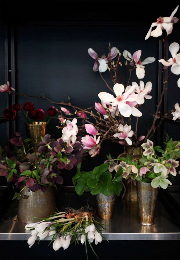 Magnolia Arrangement w/Vase 