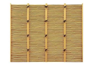 Set of 6 Bamboo Sushi Rolling Mats 9-1/2 Inches Square
