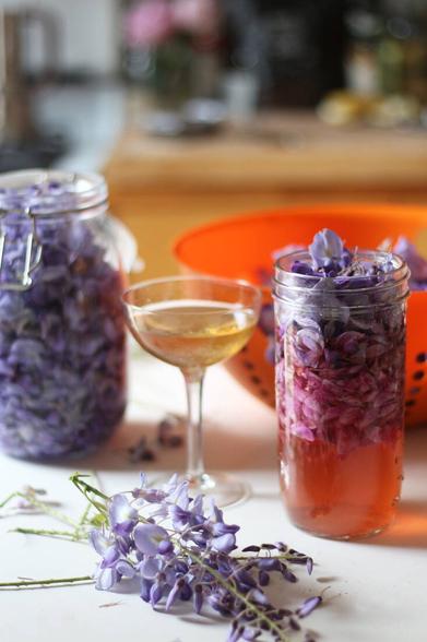 Wisteria Flower Cordial - Craft and Cocktails