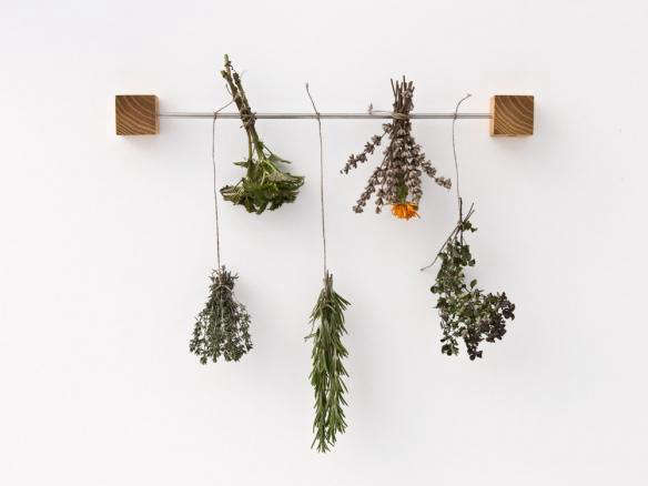 A Clever Kitchen Herb Rack from Austria