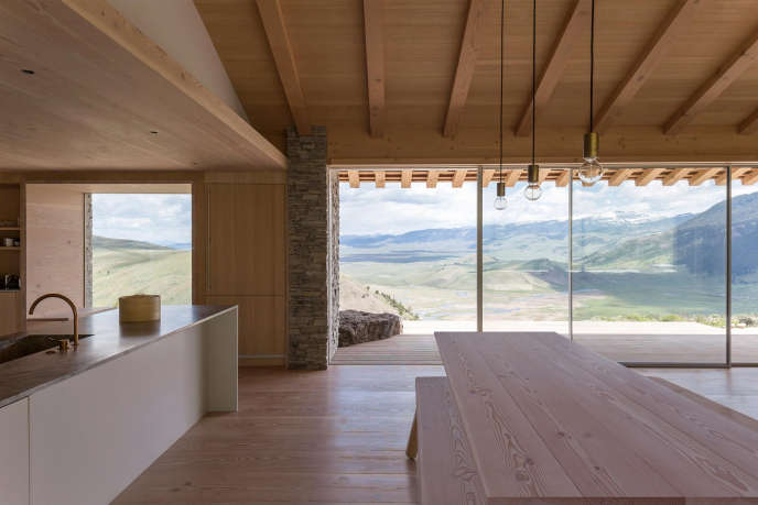 Jackson Hole House. Photography by Peter Cook