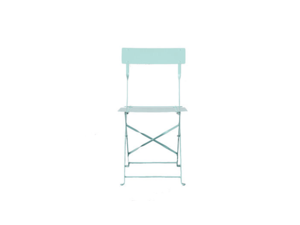 Painted Metal Bistro Chair