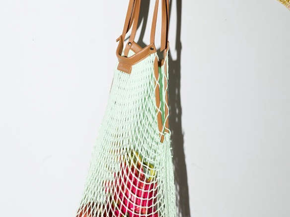 Carven Fishnet Bags