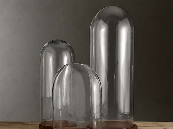 1920’s French Glass Cloches