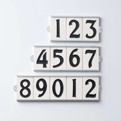 Asbury House Numbers