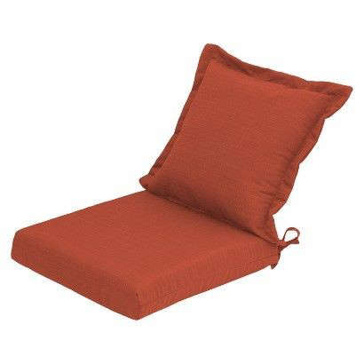Threshold Outdoor Pillow Back Dining Cushion