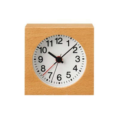 Beech Alarm Clock