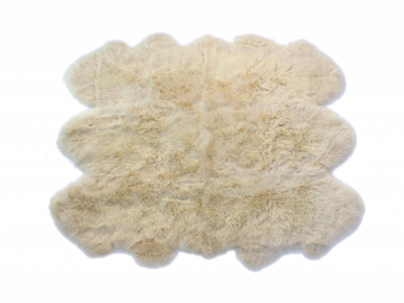 Large Ivory White Sheepskin Rug – Sexto