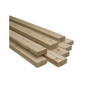 2 x 4 x 10 Redwood Construction Plank