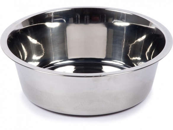 Petco Non-Skid Brushed Stainless Steel Dog Bowl