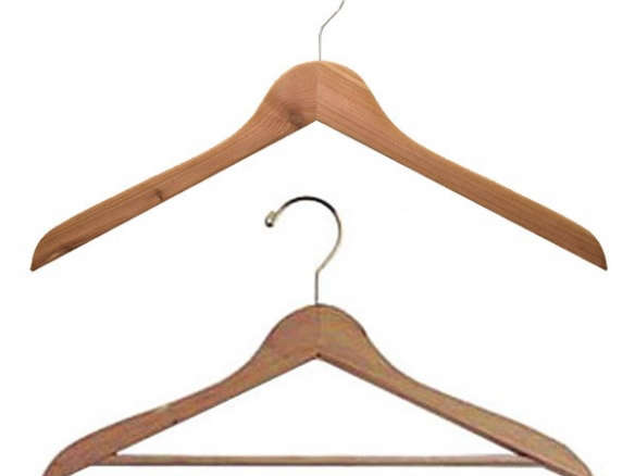 Basic Cedar Shirt Hangers