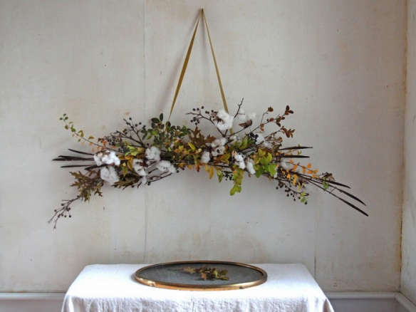 DIY: A Winter White Holiday Bough