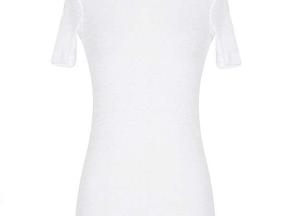 Isabel Marant white short sleeves linen T-shirt