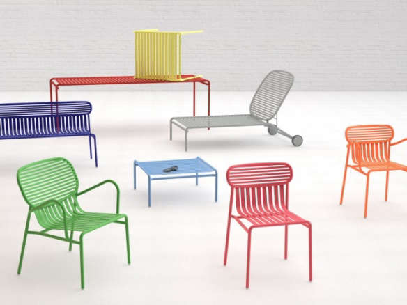Color Theory: Stackable Outdoor Furniture from the South of France