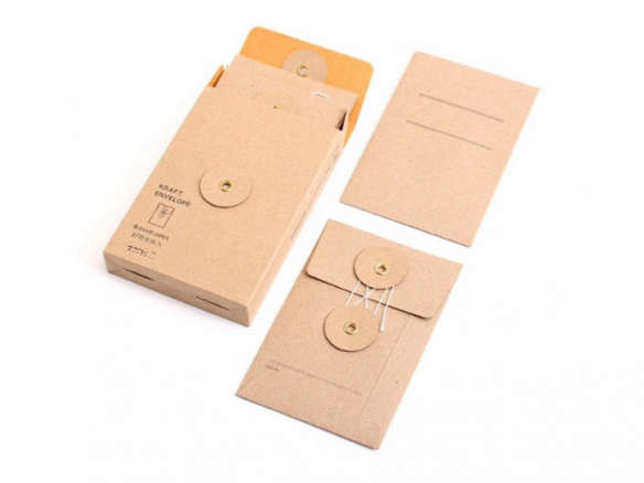 Midori Kraft Envelope – Vertical String