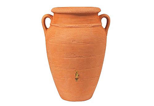 Amphora Rainwater Tank With Planter, Terracotta