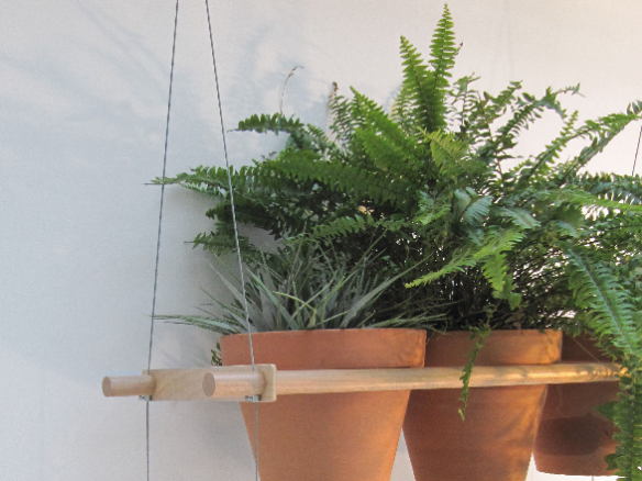 Living Small: A Hanging Window Box Planter