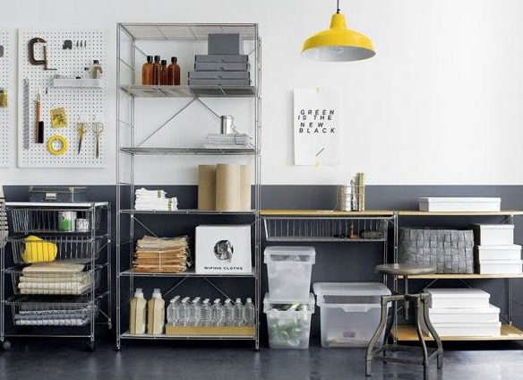 Stage a Garage Intervention with Stylish Shelving