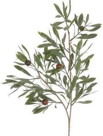 Faux Olive Branch -128 Leaves
