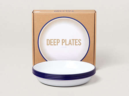 Enamel Deep Plates