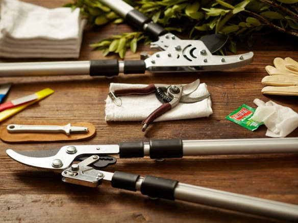 Gardenista Giveaway: Leather Handled French Pruners and Last-a-Lifetime Loppers