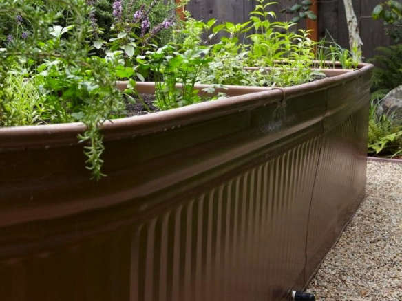 Steal This Look: Water Troughs as Raised Garden Beds
