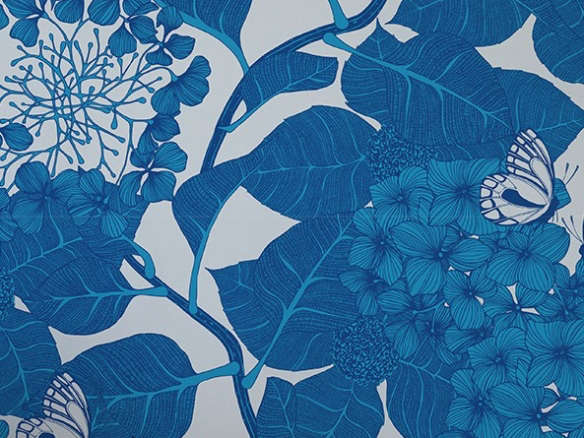 Hydrangea Garden, Wallpaper
