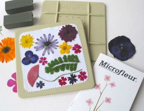 5 x 5 Microfleur Microwave Flower Press