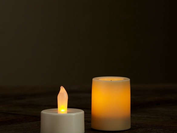 Flameless Outdoor Tealight & Votive Candle
