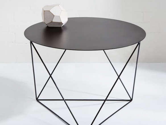 Eric Trine Octahedron Side Table – Black