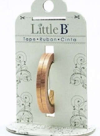 Little B – Decorative Paper Tape – Gold Foil Grosgrain