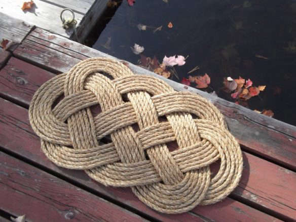 Nautical Front Doormat and Rope Rug