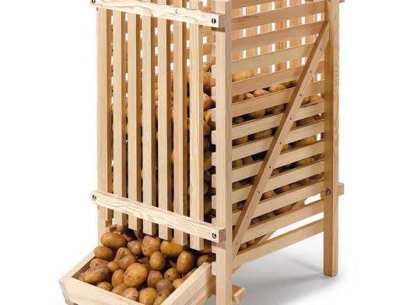 Pine Wood Potato Rack