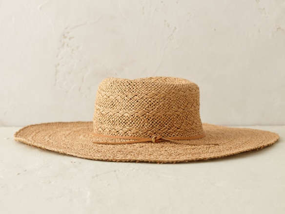 Wide Brim Raffia Sun Hat