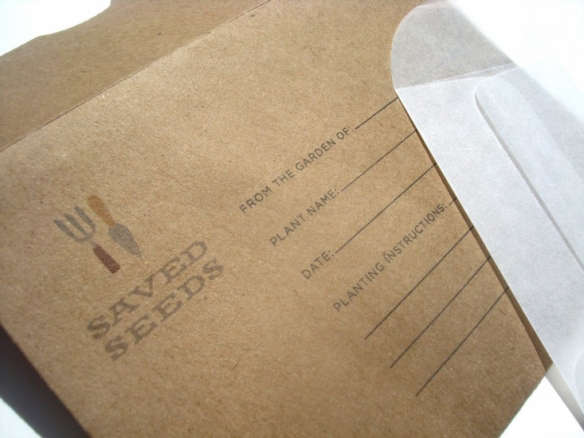 Red Cruiser’s Seed Saver Envelopes