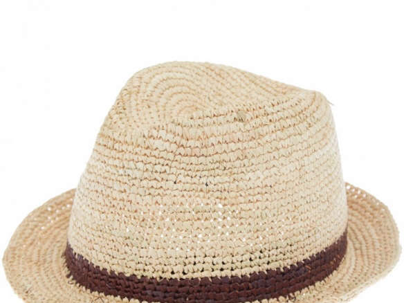 Cream Bude Crochet Trilby Hat