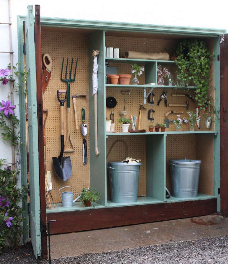 Steal This Look: My Mini Garden Shed in a Garage - Gardenista