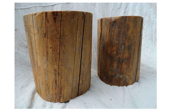 Hardwood Stump Tables