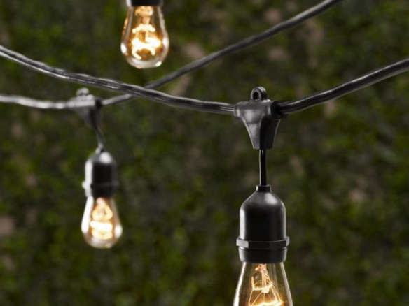 Vintage Light String, Vintage Style Outdoor Hanging Lights