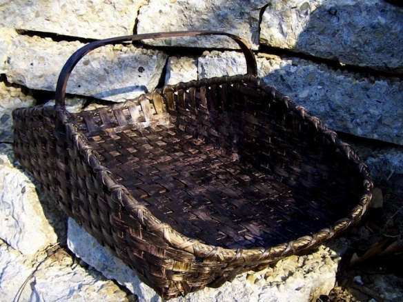 Weathered Westpy Gathering Basket