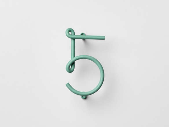 Wired: Nak Nak House Numbers with a Retro Design