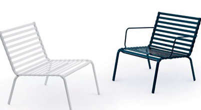 Striped Sedia Chairs