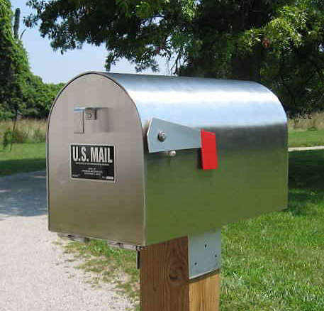 Veeders Stainless Steel Mailbox
