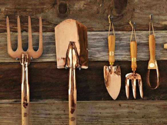 Copper Long-Handle Fork