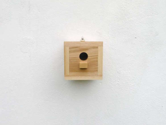 Wooden Bird House – Square